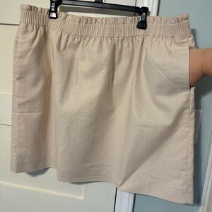 J Crew pull-on skirt NWT